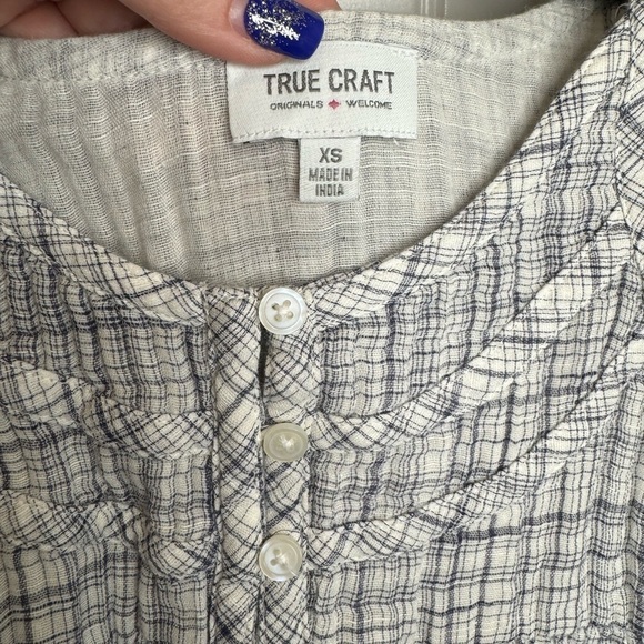 Women’s/ Juniors True Craft Peplum top - Picture 3 of 5